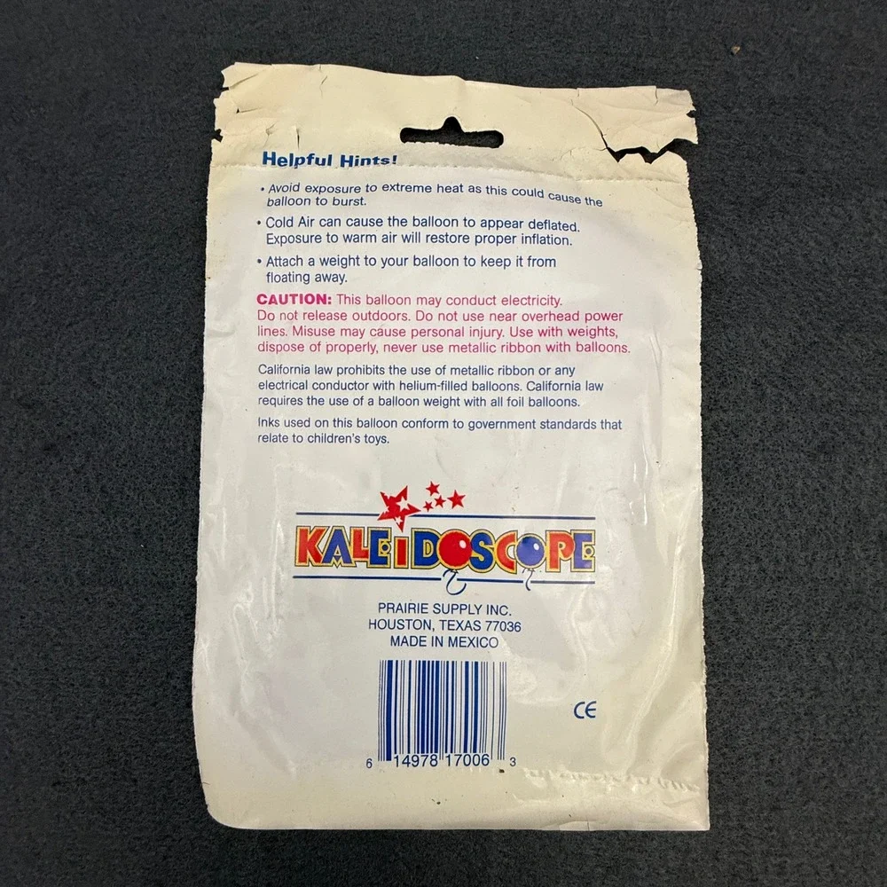 Kaleidoscope Foil Balloon Unisex 18